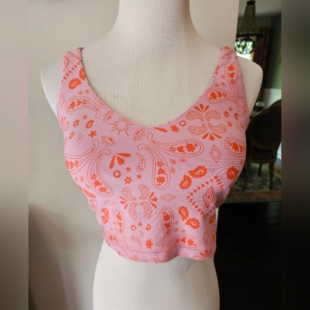 Offline Aerie Real Me Size Medium Bandana Recharge (Least Support) Sports Bra